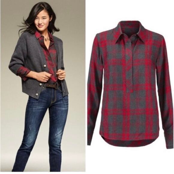 CAbi Tops - Cabi Cunningham Shirt Small